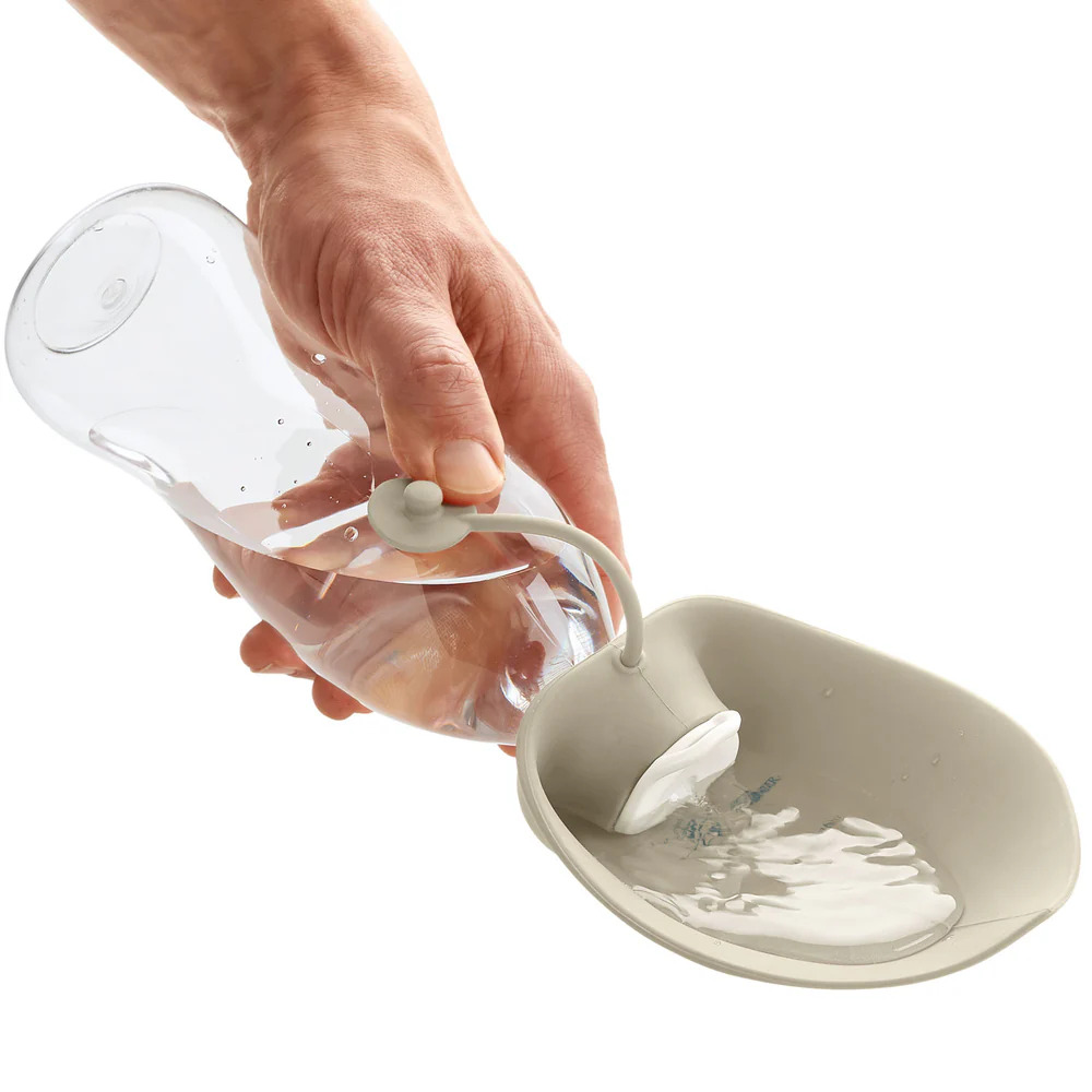 List Outdoor Water Bottle with Silicone Bowl - Image 3